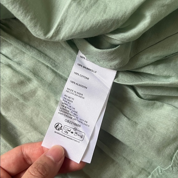 Free People Clarise Green Dress - Picture 4 of 10